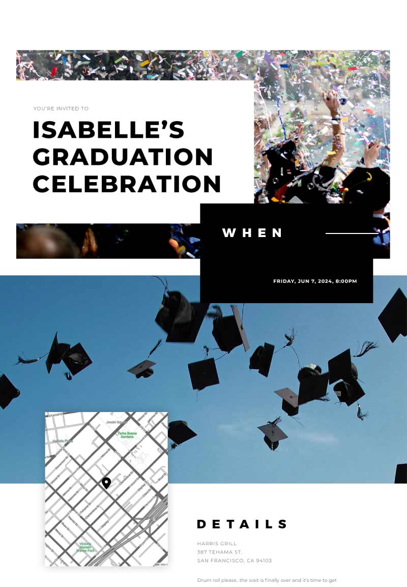 Graduation - Graduation Celebration - Classic Invitation